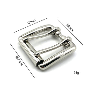 Double Pin Roller Bar Buckle Strong Rolling Buckle Nickel Plated