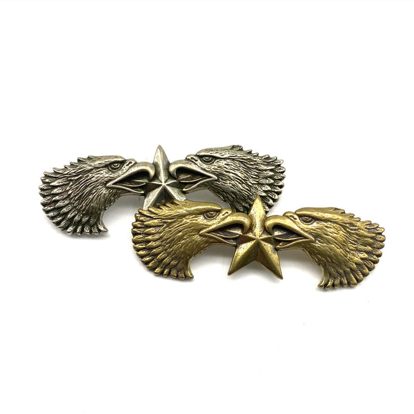 U.S Texas Eagle Concho Screws Back Button Leather Craft Decoration Rivets