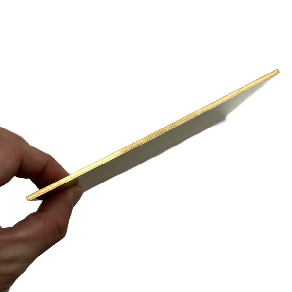 Handmade Texture-Free Polished Brass Plate,High-Shine Smooth Brass Sheet for Decor, Crafting, and Projects,Unique Metallic Accent Piece (Copy)