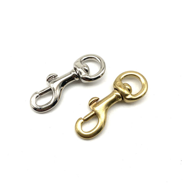 Brass Bolt Snap Leather Strap Snap Hook