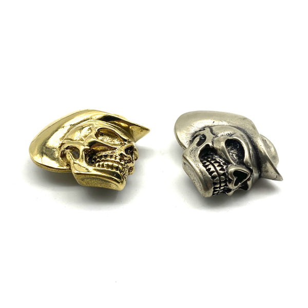 Cowboy Skull Mask Conchos Leather Goods Decoration Rivets
