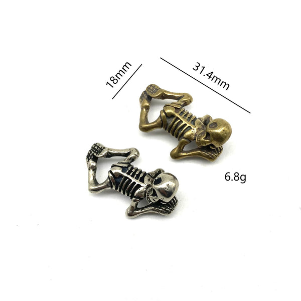 Skull Charm Pendants For Necklace&Keychain DIY