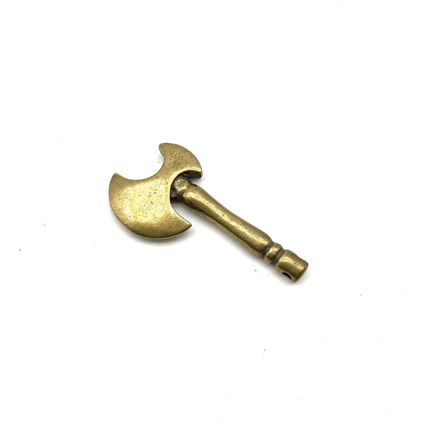 Viking Ax Keychain Charm Jewelry Making Pendant