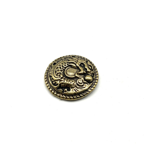 Dragon Copper Concho Hardwares,Decorative Screw Button Leather Accessories