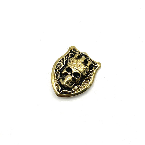 Shield Crown Skull Conchos Screw Back Rivets Leatherware Decoration Button