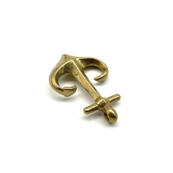 Brass Anchor Charm Pendants 