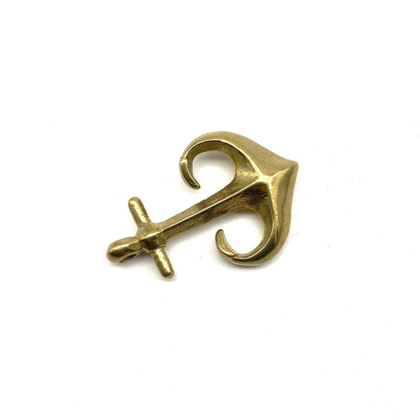 Brass Anchor Charm Pendants 