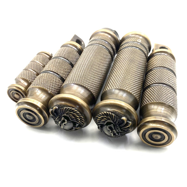 Motorcycle Custom Anti-Bronze Hand Grips+Foot Pedal+Shift Head For Iron 883 Harley Davidson