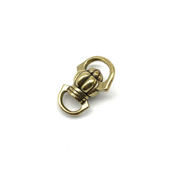 Brass Swivel Bomb Ring Hook Double Side Swivel Loop for Chain Connector