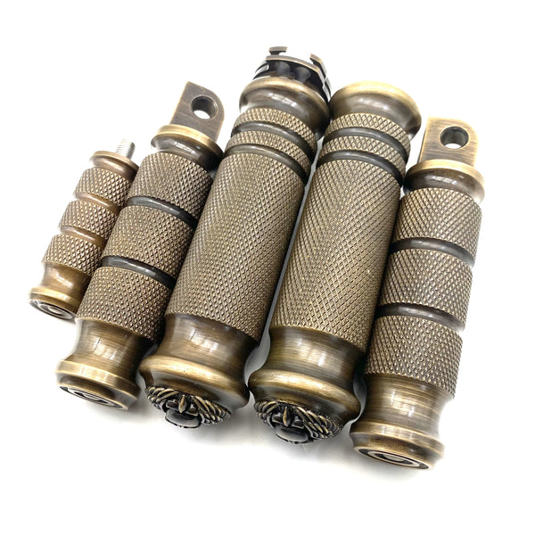 Motorcycle Custom Anti-Bronze Hand Grips+Foot Pedal+Shift Head For Iron 883 Harley Davidson
