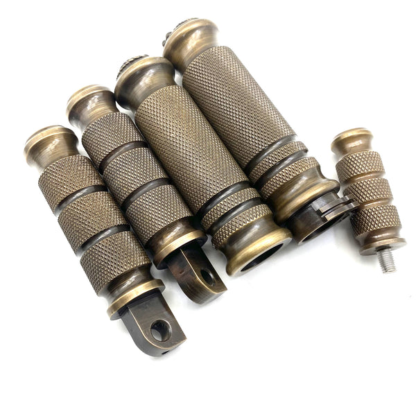 Motorcycle Custom Anti-Bronze Hand Grips+Foot Pedal+Shift Head For Iron 883 Harley Davidson