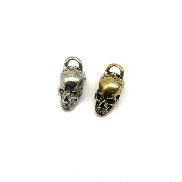 Gold/Silver Skull Charm Pendants 31x15mm,Necklace DIY Pendant