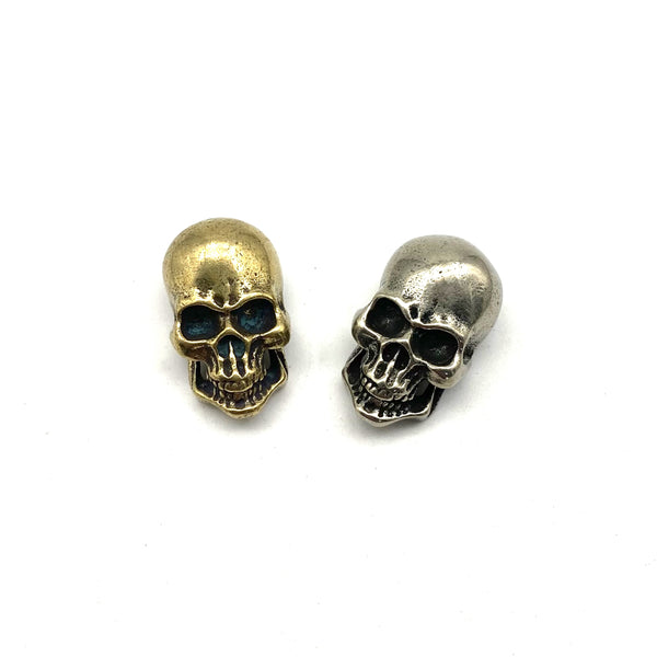 Brass Skull Concho Leather Button Rivets For Embellishment