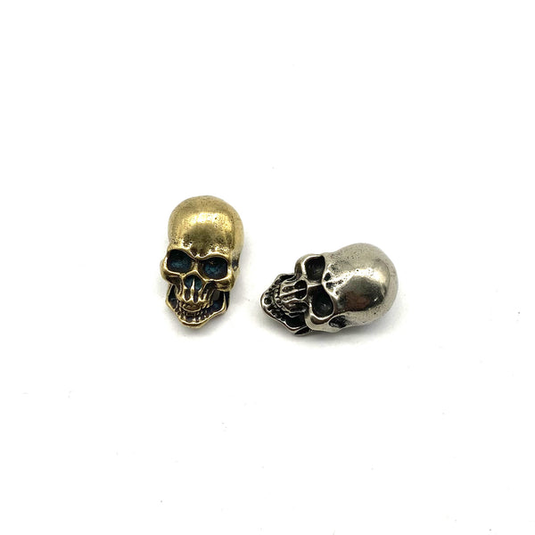 Brass Skull Concho Leather Button Rivets For Embellishment