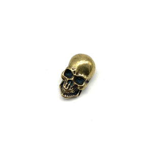 Brass Skull Concho Leather Button Rivets For Embellishment