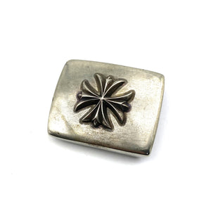 Malta Cross Buckle Solid Copper Belt Fastener Buckle,Old Silver Buckle