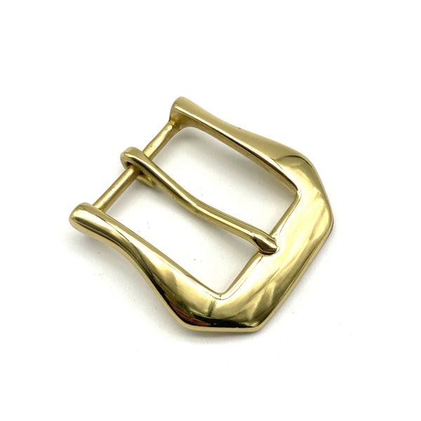 High Polishing Glass Finish Golden Brass Buckle