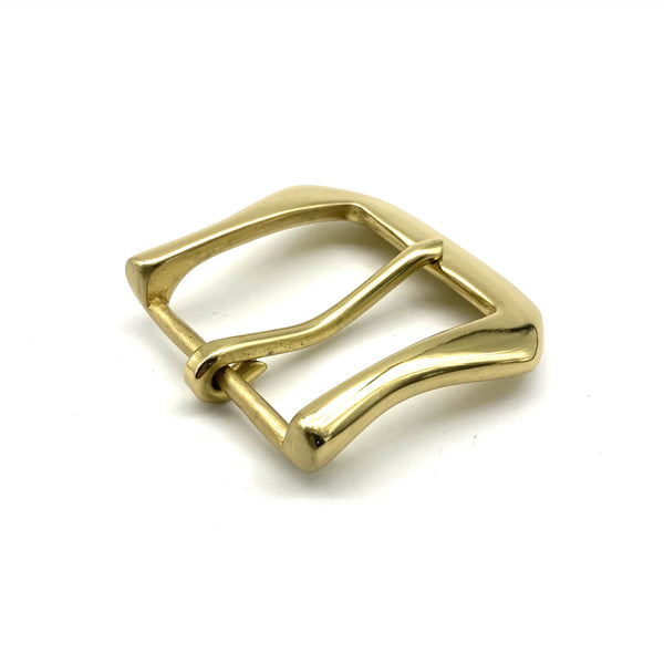 High Polishing Glass Finish Golden Brass Buckle