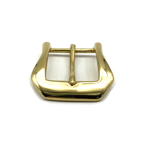 High Polishing Glass Finish Golden Brass Buckle