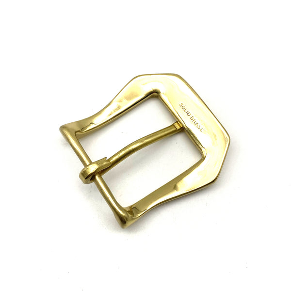 High Polishing Glass Finish Golden Brass Buckle