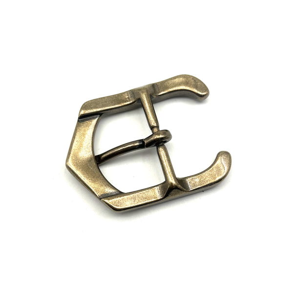 1 1/2'' Bronze Buckle Solid Brass Western Leather Belt Buckle Fastener