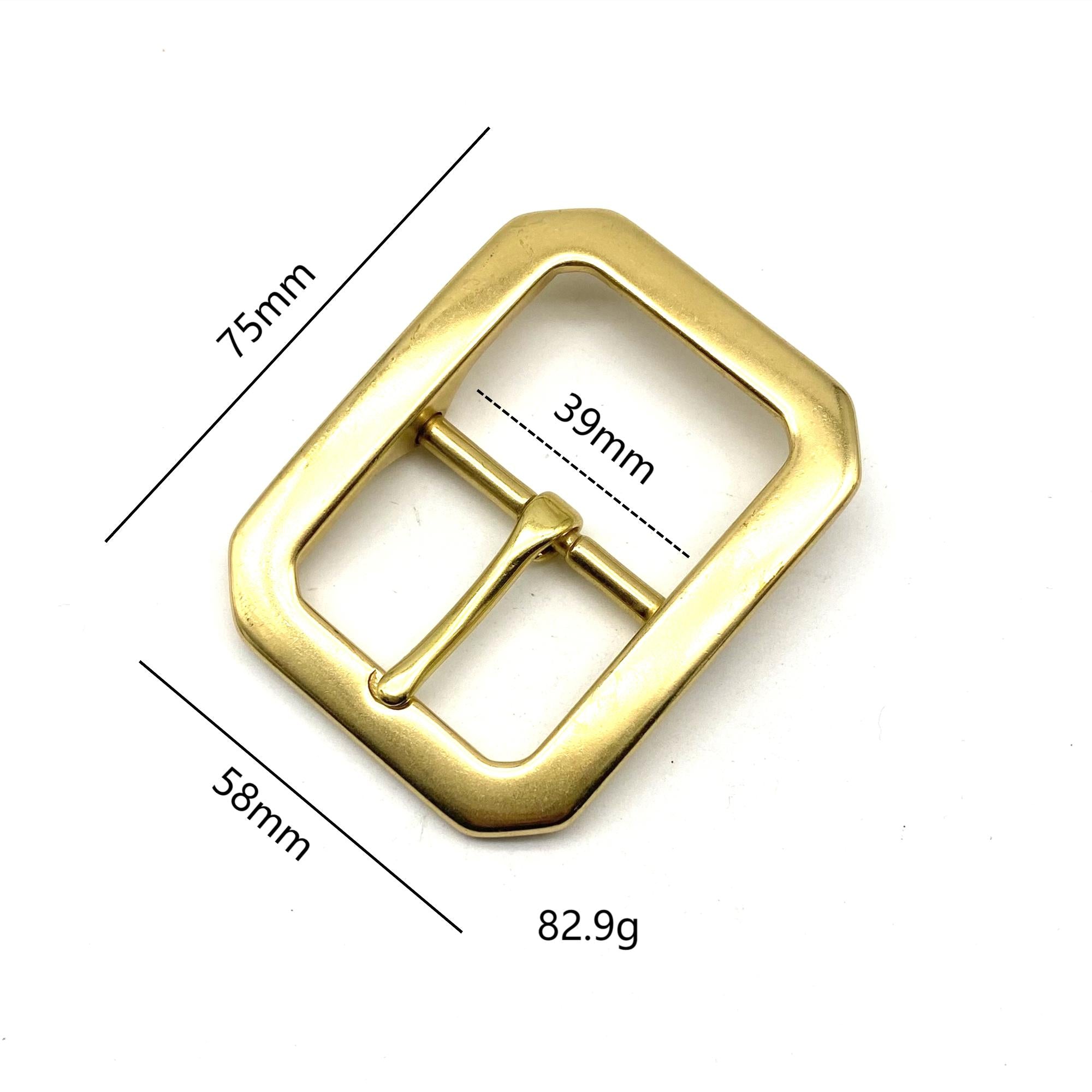 Beautiful Luxury Buckle Gold Brass Buckle For Leather Belt Japan