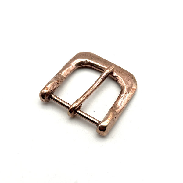 40mm Red Copper Casted Buckle Handmade Belt Buckle Fastener