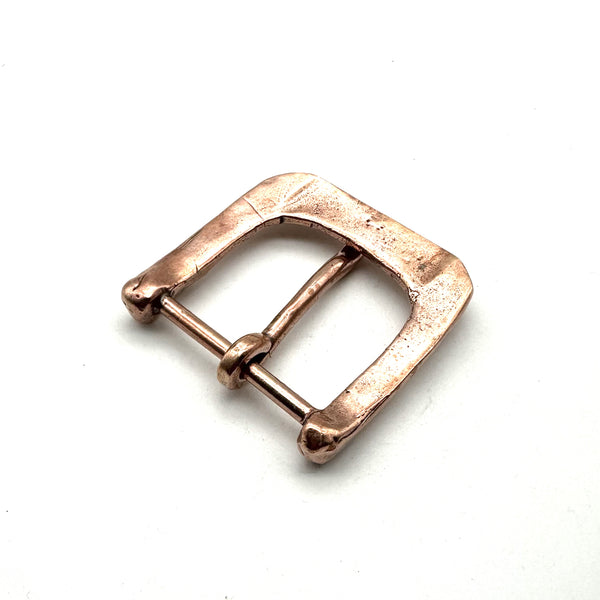 40mm Red Copper Casted Buckle Handmade Belt Buckle Fastener