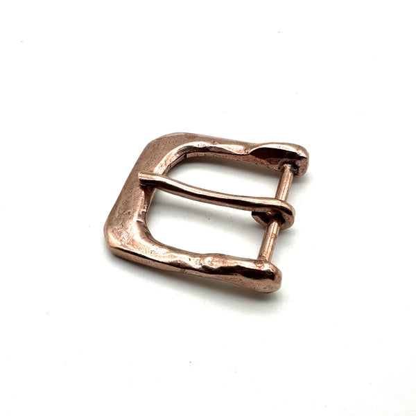 40mm Red Copper Casted Buckle Handmade Belt Buckle Fastener