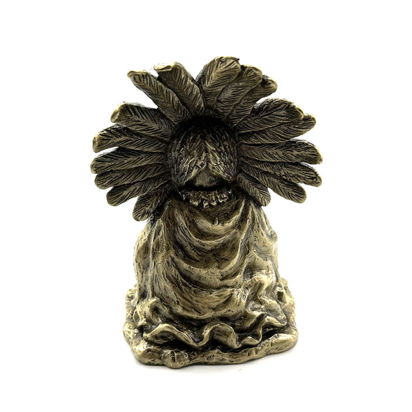 Bronze Statue Indian Chief Sculpture Bronze American Indian Chief Figurine