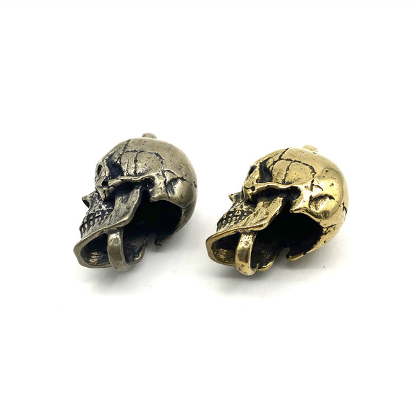 Vintage Skull Link Connector Copper Skulls Keychain Pendants