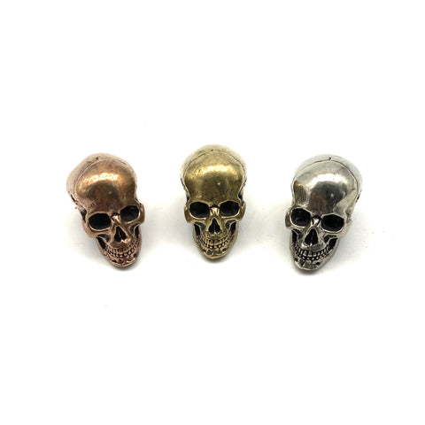 Skull Beads Brass EDC Paracord Knife Lanyard Bead