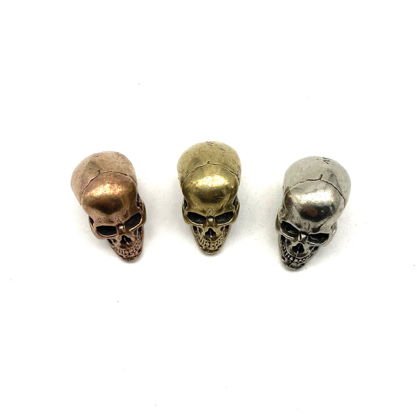 Skull Beads Brass EDC Paracord Knife Lanyard Bead