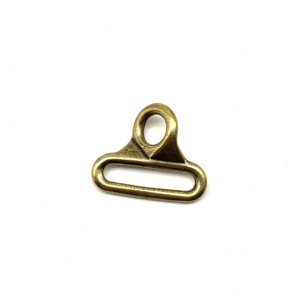 Antique Brass Eyelet Loop