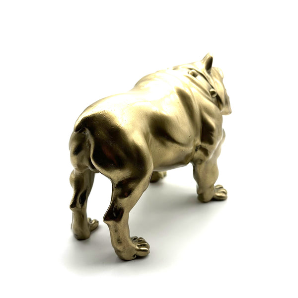 Brass Decor Ornament Bulldog Figurine Handmade Statue Gifts for House&Office Improvement