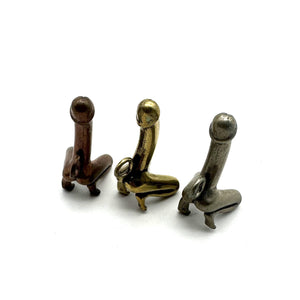 Fun Gift Copper Sexy Penis Keychain Charm Dick Key Chains