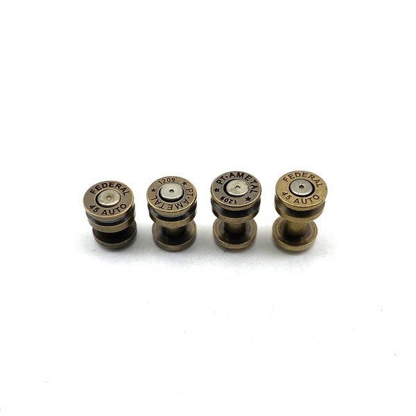 Bullet Leather Fastener Rivets Chicago Screw Post 4/6/8mm