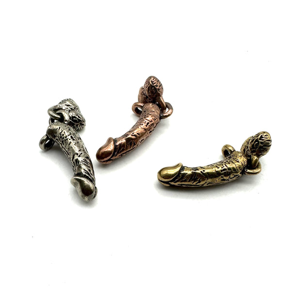 Fun Gift Copper Sexy Penis Keychain Charm Dick Key Chains 