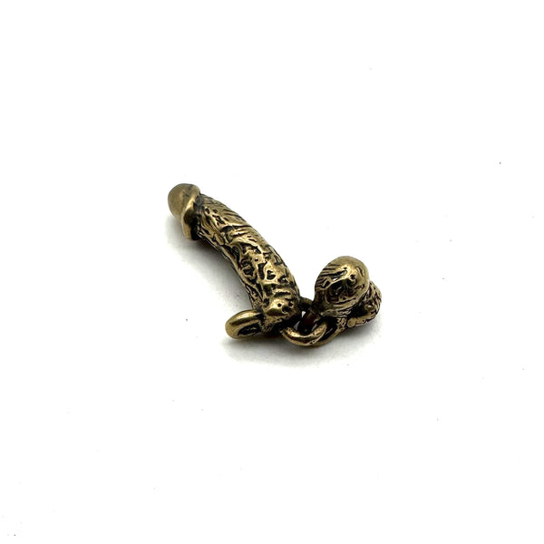 Fun Gift Copper Sexy Penis Keychain Charm Dick Key Chains 