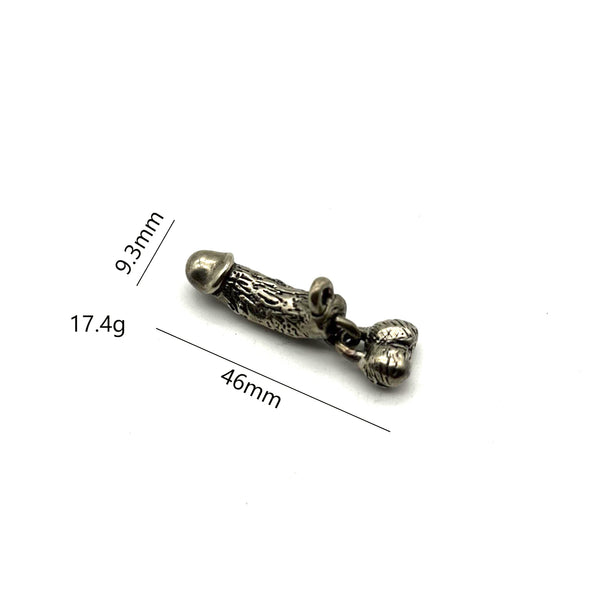 Fun Gift Copper Sexy Penis Keychain Charm Dick Key Chains 