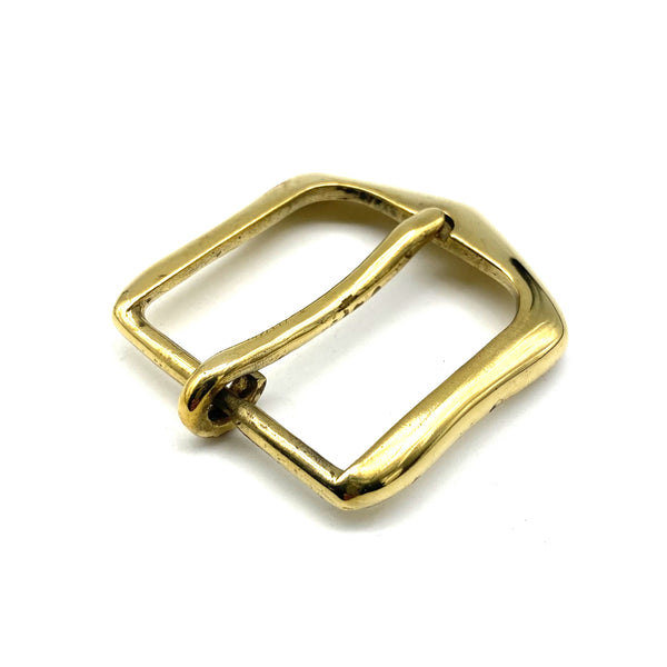 1 1/2'' Gold Brass Buckle& Belt Loop Leather Belt Fastener Hardware