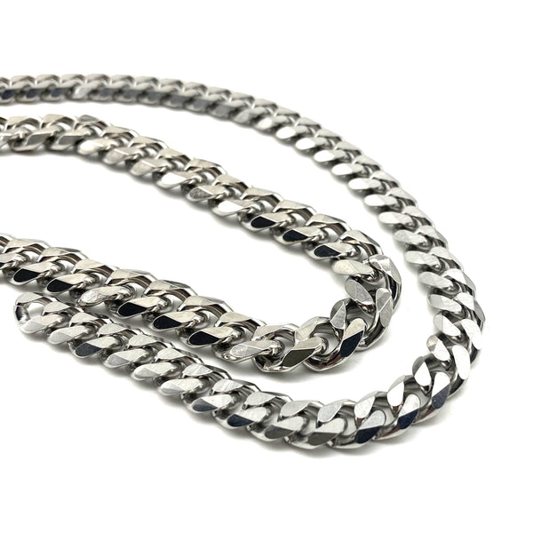 Stainless Curb Chain 9/10.6mm Grind Slide Chain,Bag Wallet Chain,Chain for Jewelry,Angle Grinding Chain