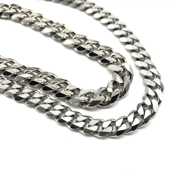 Stainless Curb Chain 9/10.6mm Grind Slide Chain,Bag Wallet Chain,Chain for Jewelry,Angle Grinding Chain