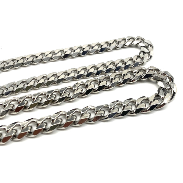 Stainless Curb Chain 9/10.6mm Grind Slide Chain,Bag Wallet Chain,Chain for Jewelry,Angle Grinding Chain