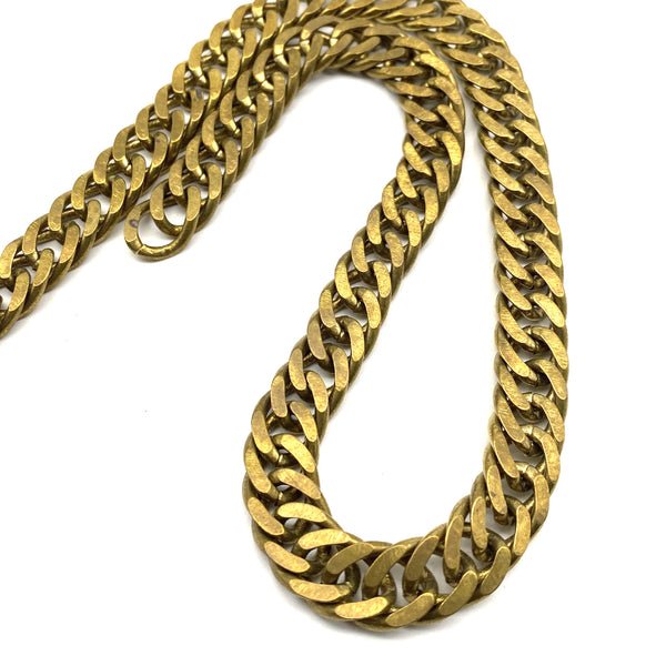 Brass Fox Square Chain Raw Brass Chain,Handbag Chain,Necklace Ring,Un-Coated Natural Color