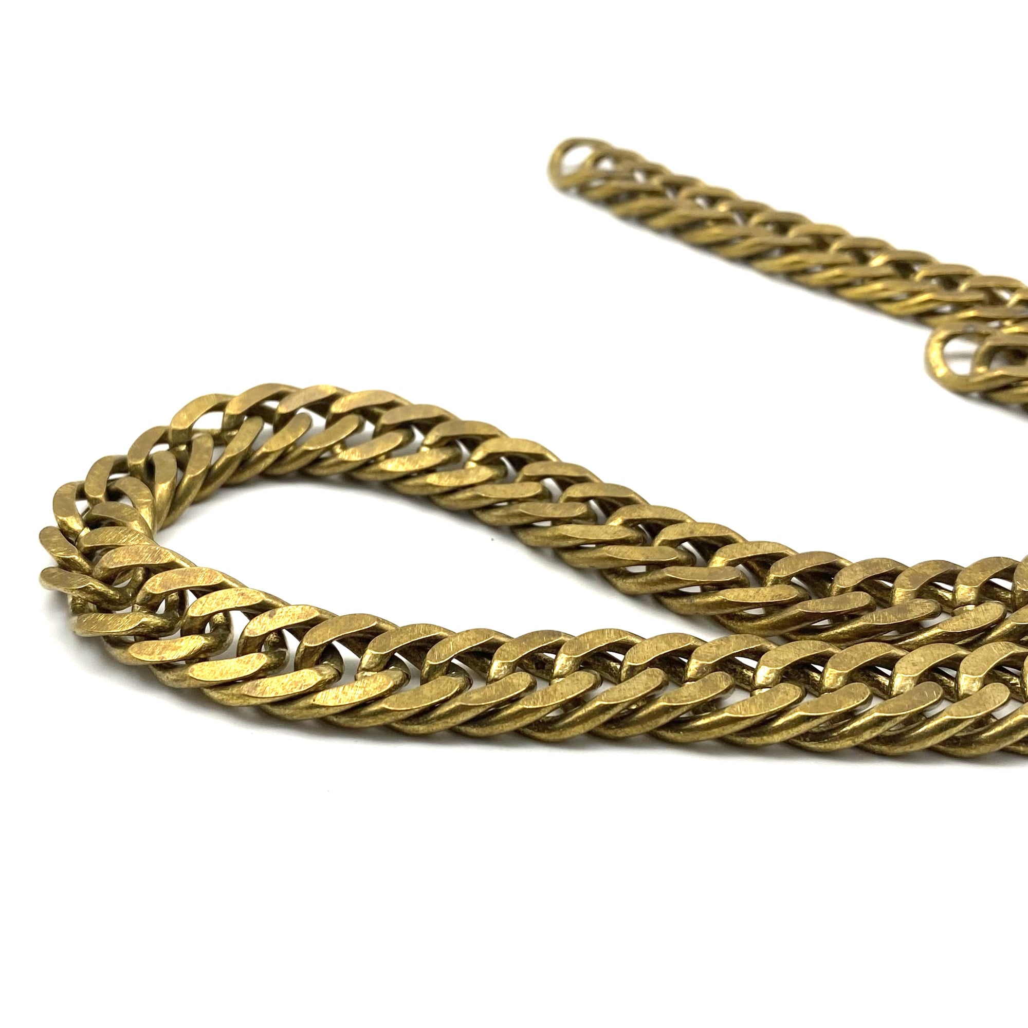 Brass Fox Square Chain Raw Brass Chain,Handbag Chain,Necklace Ring