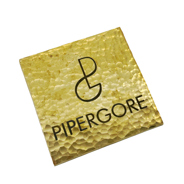 Custom Hand Hammered Brass Nameplate,Cafe Bar Hostel Signs