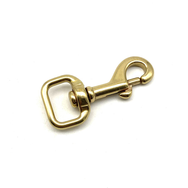 Premium Brass Snap Bolt Gold Clasp Clip Leather Swivel Hook