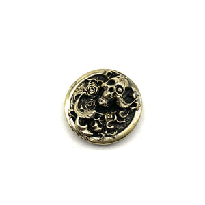 Skull Concho Button Leather Decoration Rivets