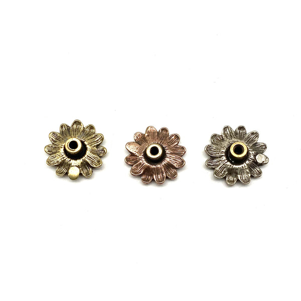 Chrysanthemum Flower Concho Daisy Rivets Screw Back Fastener Studs For Leather Craft Decoration